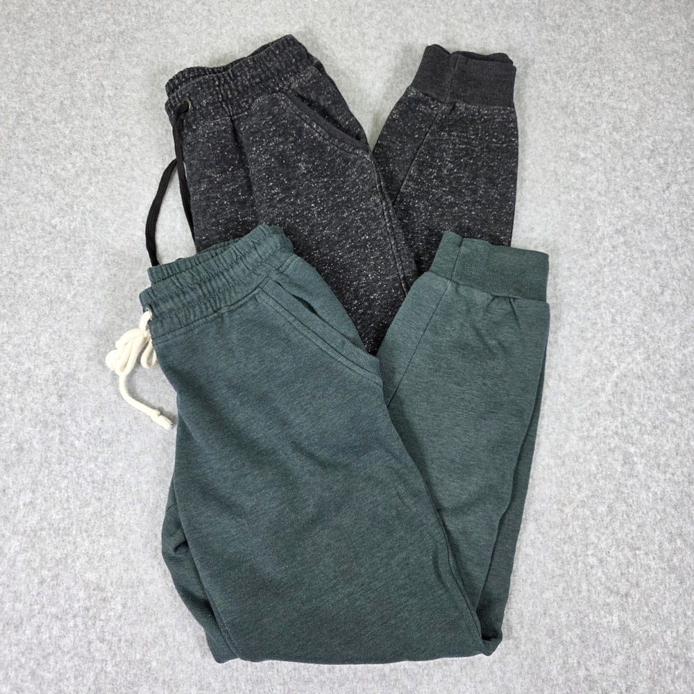 COTTON ON Joggers Women's Size X-Small 1 Black / 1 Green Bundle of 2 Joggers